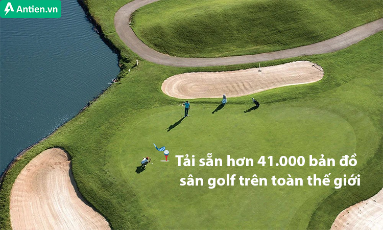 Z82 tích hợp hệ thống địa hình của đa dạng các sân golf trên toàn thế giới