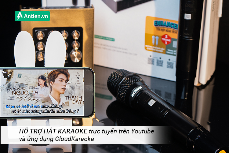 Thoải mái hát karaoke trực tuyến Youtube và ứng dụng CloudKaraoke