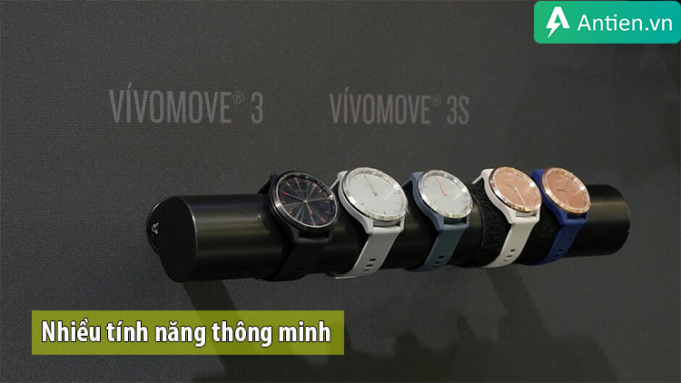 Smartwatch Garmin Vivomove 3 sở hữu nhiều tính năng thông minh