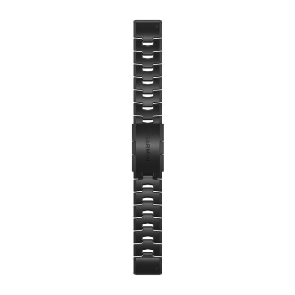 Dây đeo Garmin QuickFit 22mm Vented Titanium Bracelet with Carbon Gray DLC Coating
