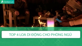 Top 4 Loa Di Động Dành Cho Phòng Ngủ Cực HOT