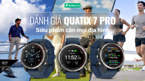 ĐÁNH GIÁ GARMIN QUATIX 7 PRO: SIÊU PHẨM CÂN MỌI ĐỊA HÌNH, TỪ LÒNG ĐẠI DƯƠNG ĐẾN ĐƯỜNG CHẠY