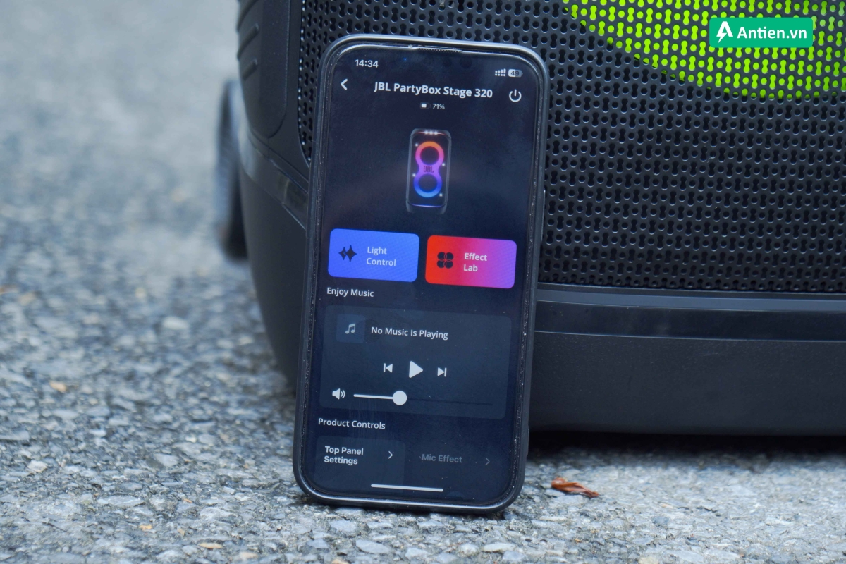 Kết nối app với Loa PartyBox Stage 320