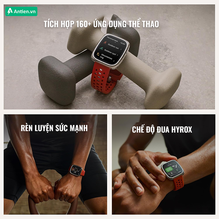 Một kho tàng ứng dụng thế thao được tích hợp với hơn 160 bộ môn khác nhau