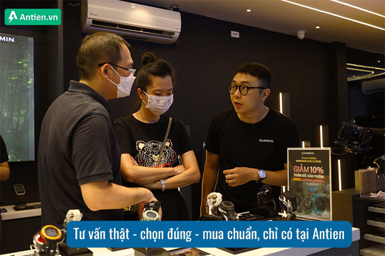 Ở Antien, tận tâm tư vấn, giúp bạn chọn đúng điều bạn cần