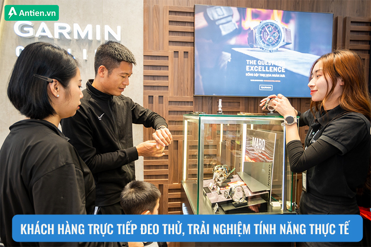 Mua Garmin tại Antien, bạn sẽ được chạm - cảm - chọn đúng sản phẩm phù hợp với phong cách và nhu cầu