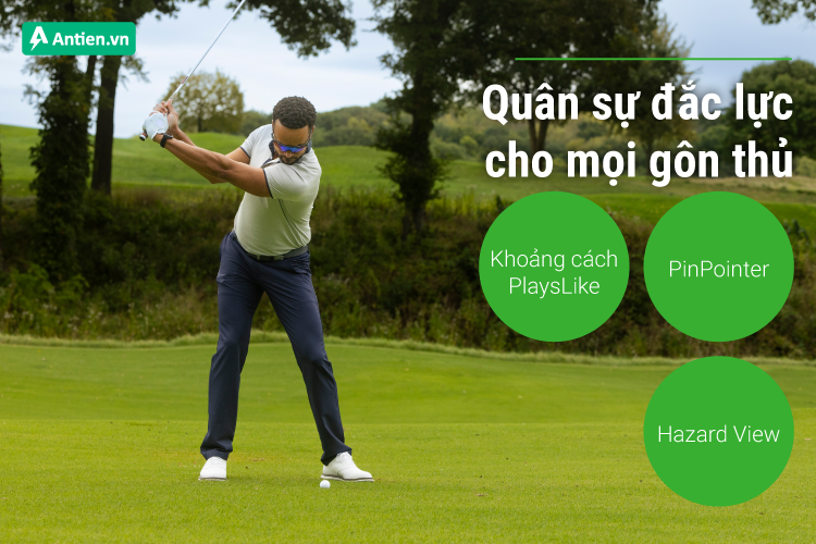 Approach S50 giúp bạn kiểm soát trận đấu, tối ưu từng cú đánh