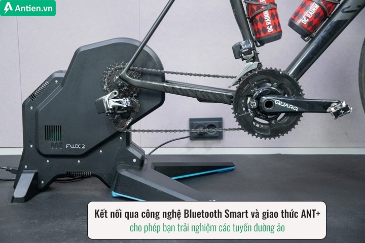 Flux 2 Smart tương thích nhiều ứng dụng luyện tập cho bạn trải nghiệm nhiều tuyến đường ảo