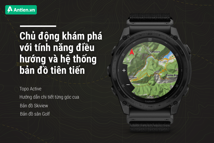 Dẫn lối cho mọi hành trình với hệ thống bản đồ tích hợp, định vị với vệ tinh GPS đa băng tần 