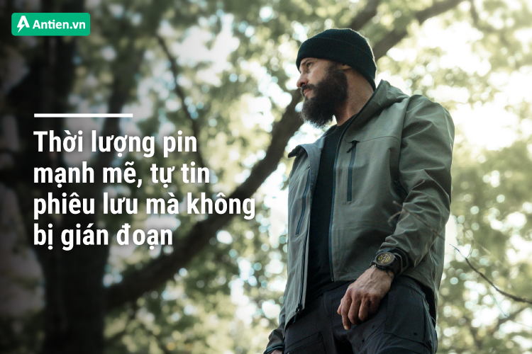 Sức mạnh gần như vô tận nhờ tuổi thọ pin cực khủng