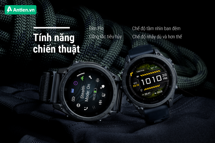 Tích hợp hàng loạt chế độ dành riêng cho các nhiệm vụ quân đội