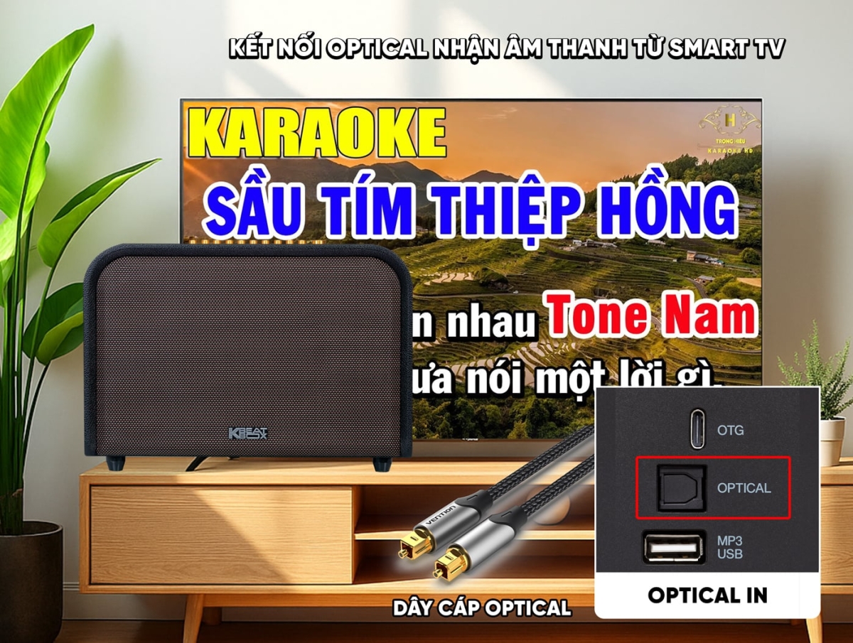 Hát trực tiếp với Smart TV