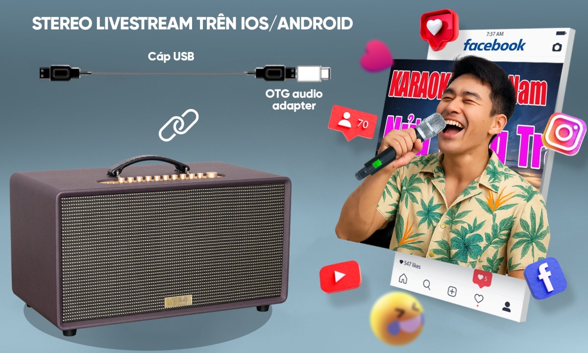 Livestream Âm Thanh Số – Chuẩn Cho Streamer & Podcaster