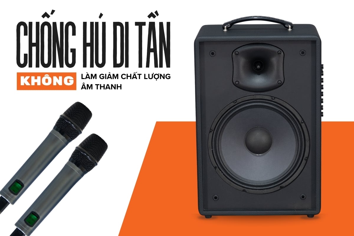 Loa karaoke Acnos Symphony chống hú di tần FBC