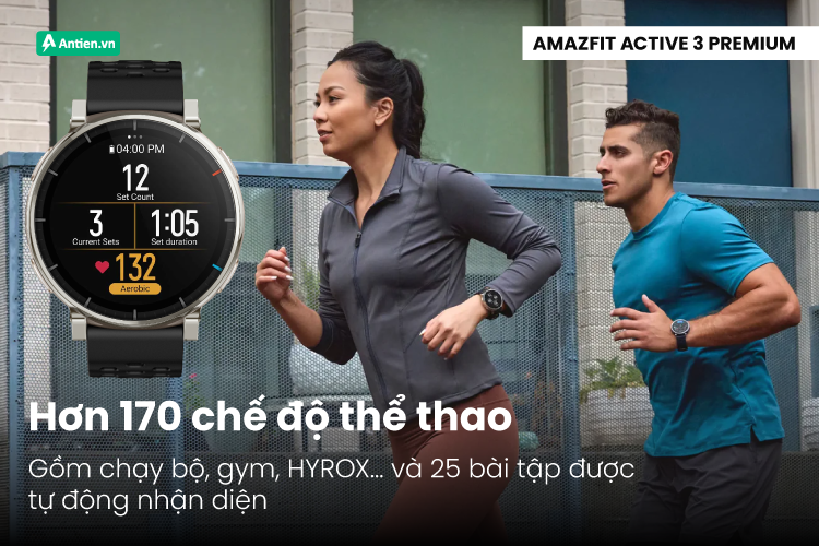 Trải nghiệm thoả sức với 170+ môn thể thao, bao gồm cả chạy, pĩkleball, HYROX