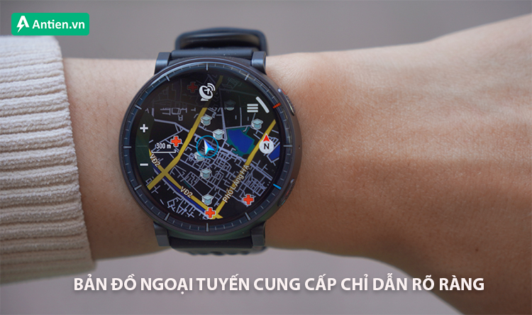 Không sợ lạc lối với bản đồ chi tiết, chỉ dẫn hướng di chuyển rõ ràng