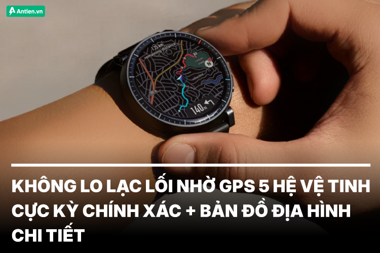 Dẫn lối thông minh với hệ thống bản đồ chi tiết và GPS chính xác