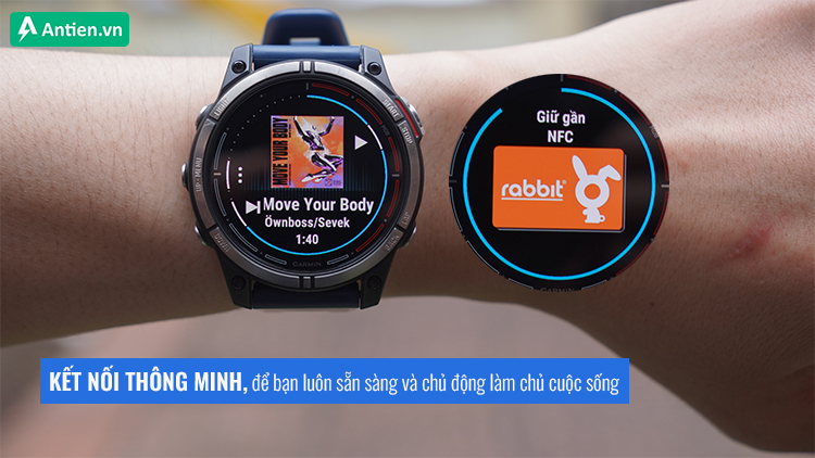 Bắt nhịp và làm chủ mọi khoảnh khắc với tính năng kết nối thông minh