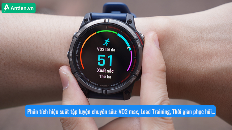 Đồng hồ tích hợp các chỉ số chuyên nghiệp để tối ưu hiệu quả tập luyện