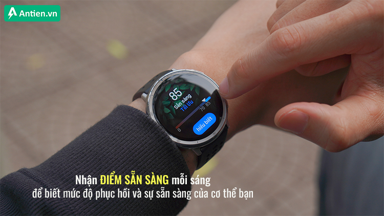 Từ điểm sẵn sàng cho bạn biết khi nào nên tập luyện mạnh hay nên nghỉ ngơi