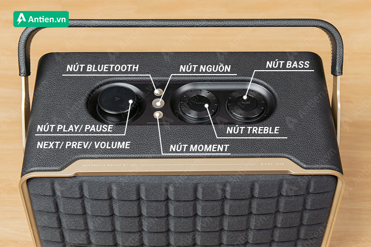 Hệ thống nút bấm và núm xoay giúp bạn hiệu chỉnh âm thanh theo ý thích