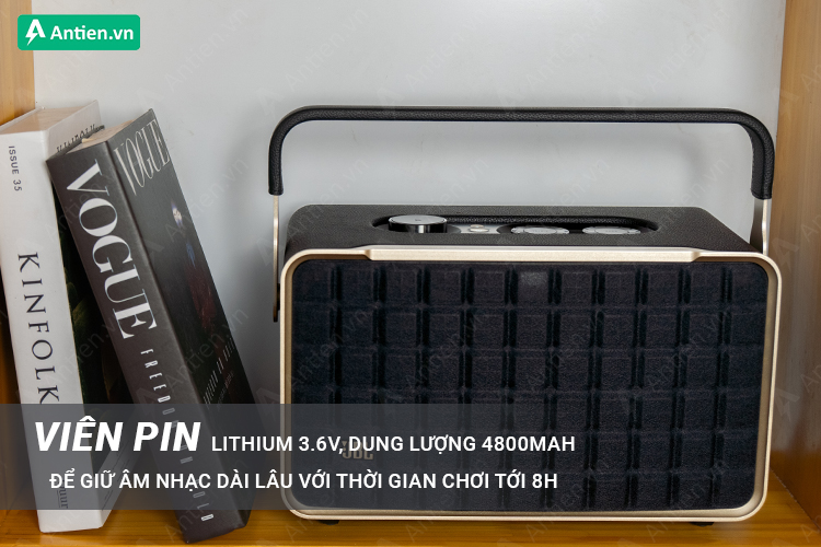 Thỏa sức bung xõa trong mọi bữa tiệc với thời lượng pin đến 8 giờ