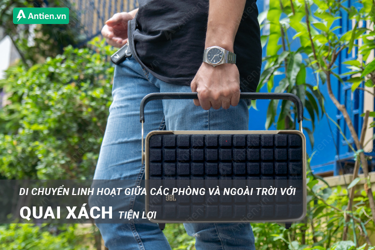 Quai xách tiện lợi để bạn có thể mang loa Authentics 300 tới khắp mọi nơi