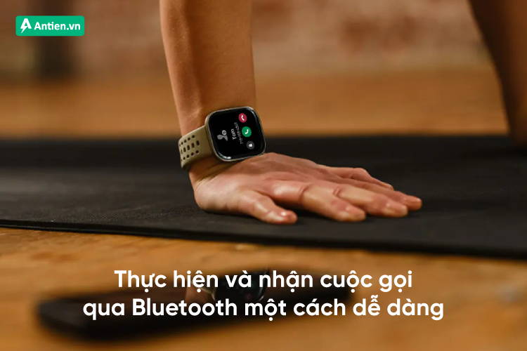 Thực hiện và nhận cuộc gọi Bluetooth ngay trên cổ tay, cực thông minh và tiện lợi