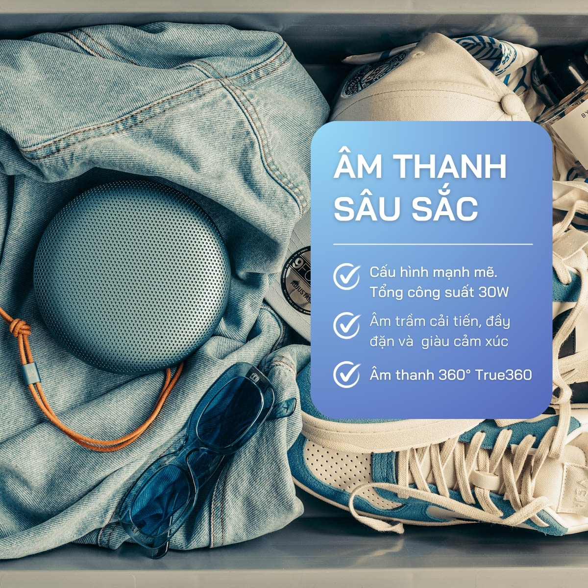 Chất âm 360 độ đắm chìm và sâu lắng hơn bao giờ hết