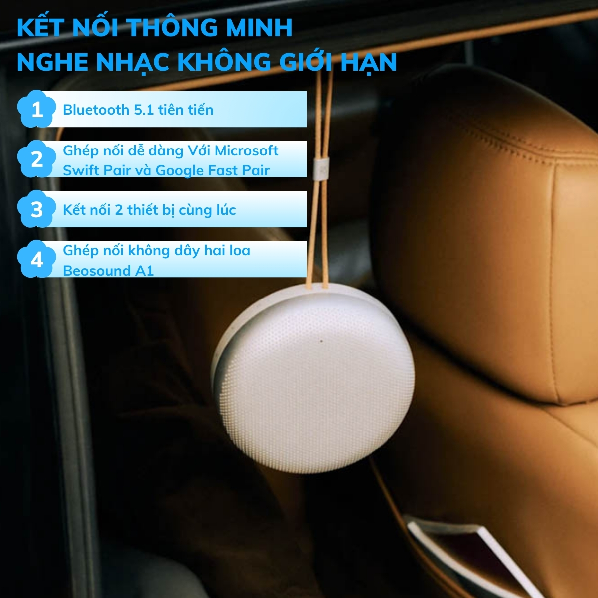 Kết nối linh hoạt – Trải nghiệm thông minh