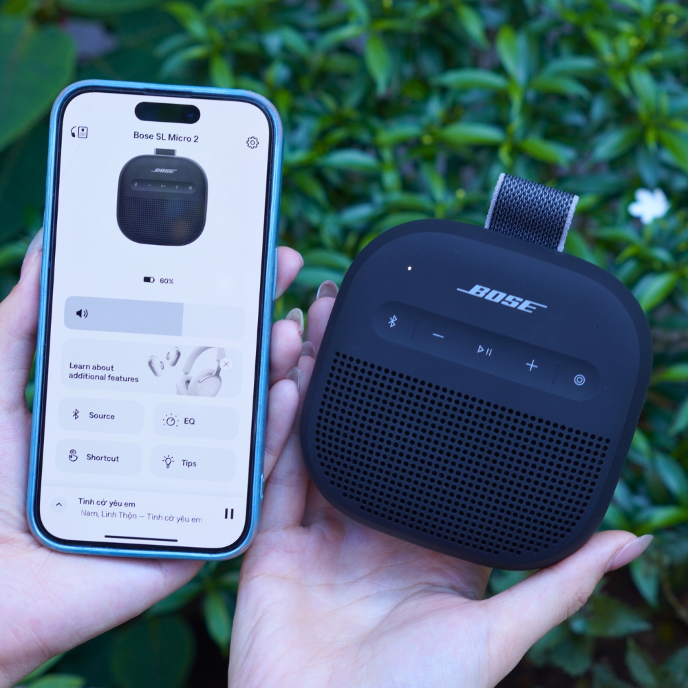 Ghép đôi loa Bose SoundLink Micro 2 và mở rộng âm thanh