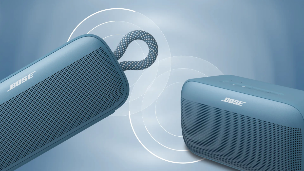 Loa bluetooth SoundLink Plus có thể ghép đôi loa khác