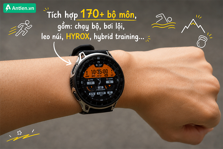 Thoả sức trải nghiệm từ hơn 170 bộ môn khác nhau