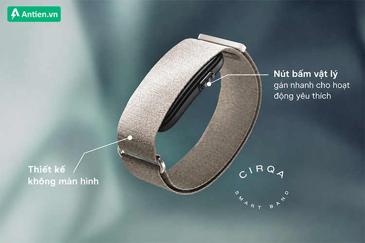 CIRQA là vòng đeo tay không màn hình đầu tiên của Garmin