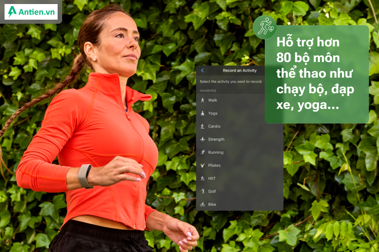 Tích hợp 80+ môn thể thao trong Garmin Connect