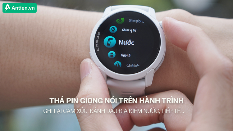 Nhật ký hành trình giúp bạn lưu giữ từng cảm xúc, đánh dấu các điểm quan trọng trên hành trình bằng giọng nói