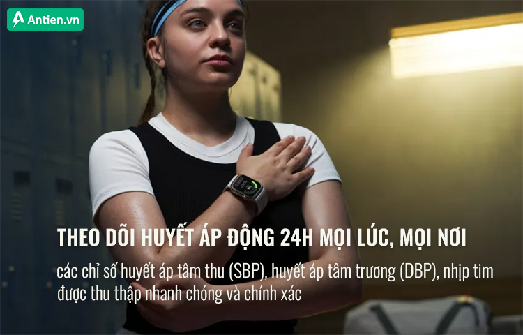 Theo dõi huyết áp của bạn theo các khoảng thời gian đều đặn, mọi lúc, mọi nơi