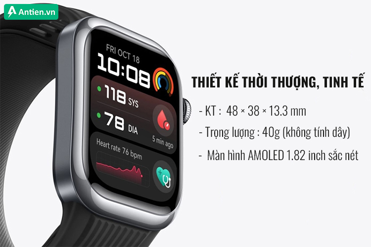 Watch D2 sở hữu diện mạo mỏng nhẹ, tinh tế và cực kỳ cuốn hút