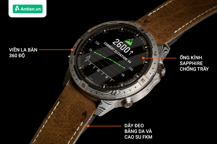 MARQ Adventurer (Gen 2) Damascus sở hữu thiết kế độc bản, hoàn mỹ