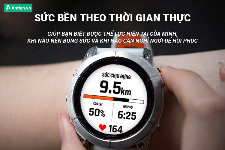 Theo dõi và quản lý hoạt động nhằm nhắc nhở bạn tránh gắng sức khi vận động