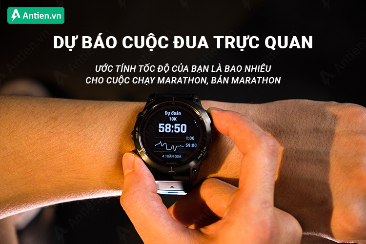 Dự đoán tốc độ của bạn cho các đường đua 5K, 10K...