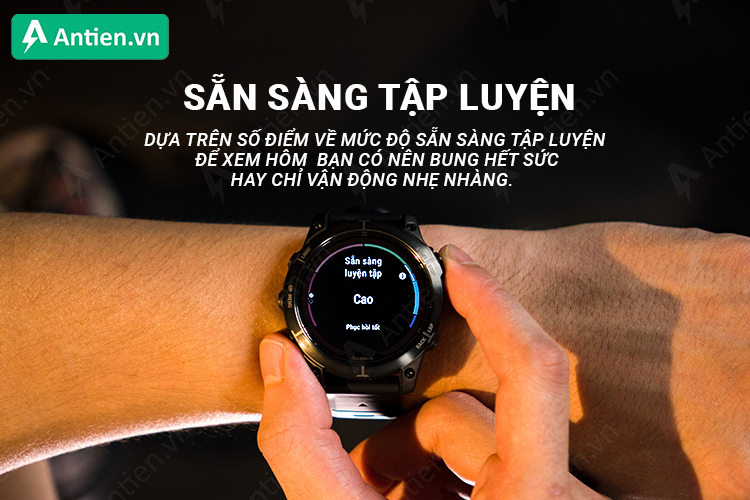 Dựa trên thang điểm để biết hôm nay là ngày sẵn sàng tập luyện hay nên nghỉ ngơi