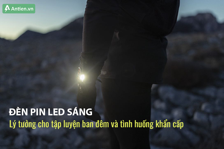 Di chuyển an toàn trong tối nhờ đèn LED đa chế độ sáng