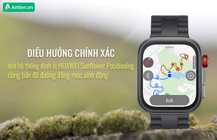 Nắm rõ vị trí chính xác của mình bất kể bạn đang ở hành trình phiêu lưu nào