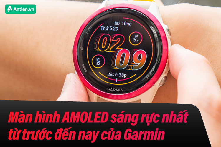 Màn hình AMOLED siêu sáng, hiển thị sắc nét dưới mọi điều kiện ánh sáng
