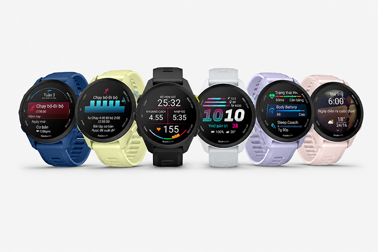 Forerunner 70 mang đến những gam màu trẻ trung, hiện đại để bạn tự tin thể hiện chất runner