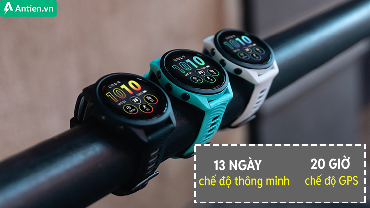 Thời lượng pin tới 13 ngày đủ để bạn chinh phục mọi mục tiêu mà không lo bỏ lỡ thông tin