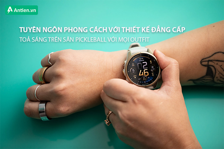 Thiết kế đẳng cấp, tinh tế khiến bạn luôn toả sáng đặc biệt mỗi khi ra sân