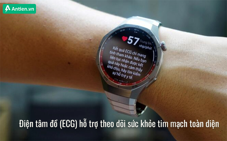 Giám sát sức khoẻ 24/7, cảnh báo nguy cơ rung nhĩ và nhịp tim bất thường với ứng dụng ECG