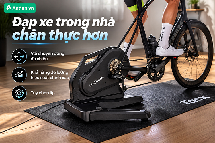 Nâng tầm trải nghiệm đạp xe trong nhà với Garmin Tacx Nēra